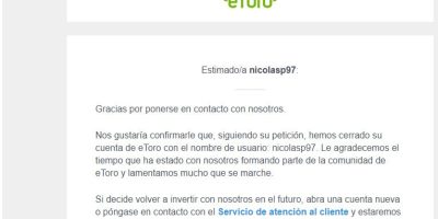 ¿Qué pasa si cierro parte de la operacion en eToro?